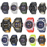 SMAEL 8007 Orologio elettronico al quarzo con doppio display impermeabile per sport all'aria aperta