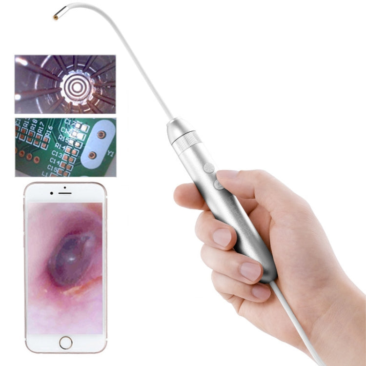Supereyes Y001 + Endoscopio elettronico orale per gola nasale con tubo focalizzabile da 4 mm, Y001+