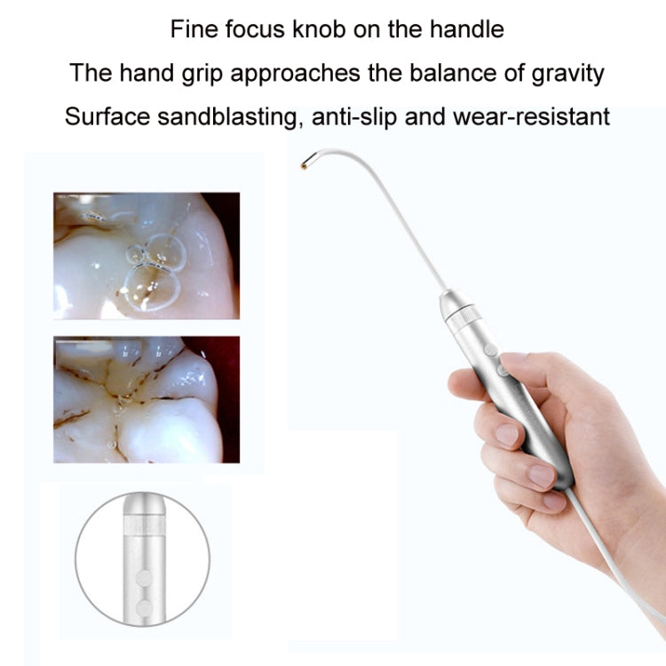 Supereyes Y001 + Endoscopio elettronico orale per gola nasale con tubo focalizzabile da 4 mm, Y001+
