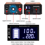 XINBOKE Inverter solare universale per auto a onde positive per la casa, 12V/24V 1500W To 220V 700W, 48V/60V 1500W To 220V 700W, 60V/72V 1500W To 220V 700W, 12V/24V 3000W To 220V 1200W, 48V/60V 3000W To 220V 1200W, 60V/72V 3000W To 220V 1200W