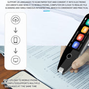 Hishell Penna per la registrazione della traduzione del dizionario della penna per la scansione di foto offline da 3,5 pollici, S40