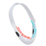 106892 EMS Strumento per il lifting del viso con massaggio a luce rossa e blu a microcorrente, (White), (Pink)
