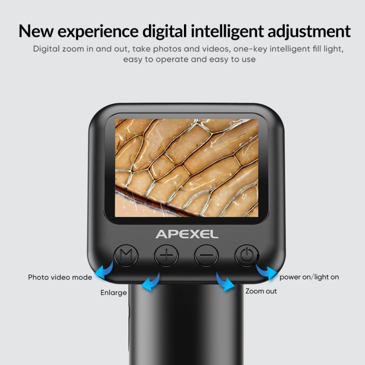 Apexel APL-MS008 Lente Microscopica HD per smartphone