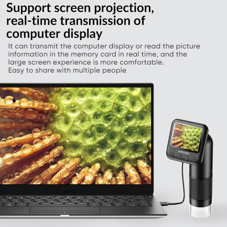 Apexel APL-MS008 Lente Microscopica HD per smartphone