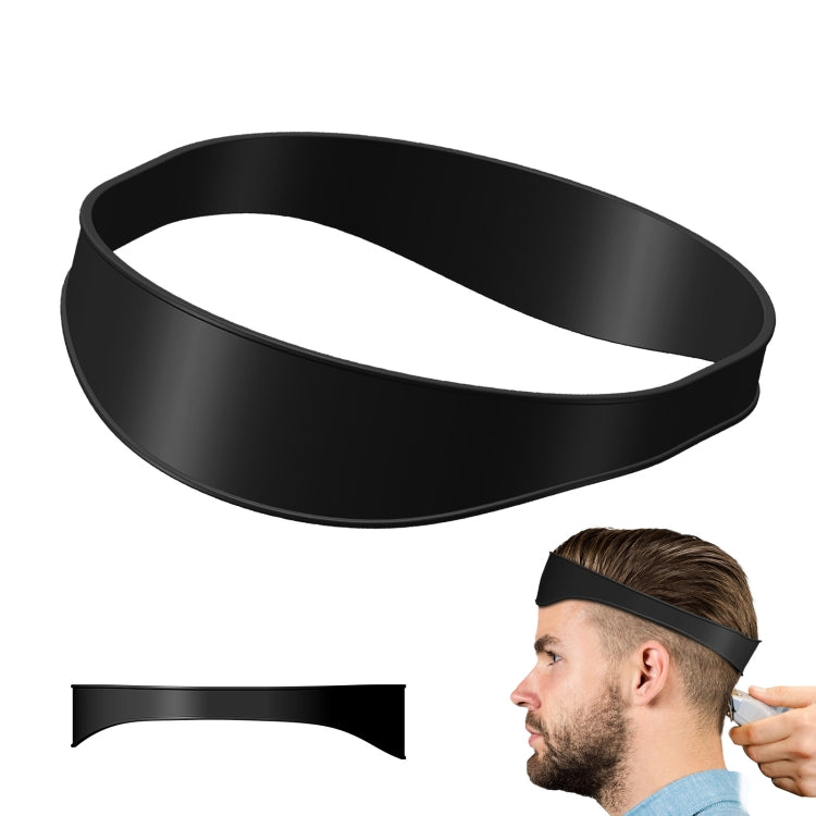 Salon Neck Hair Line Guide Barber Trim Righello Capelli Strumento fai da te Strumenti per tagliare i capelli, Non-adjustable (Black), Non-adjustable (Grey), Non-adjustable (Blue), Non-adjustable (Red)