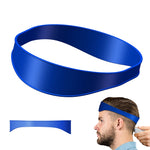 Salon Neck Hair Line Guide Barber Trim Righello Capelli Strumento fai da te Strumenti per tagliare i capelli, Non-adjustable (Black), Non-adjustable (Grey), Non-adjustable (Blue), Non-adjustable (Red)