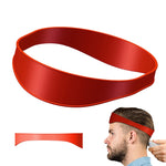 Salon Neck Hair Line Guide Barber Trim Righello Capelli Strumento fai da te Strumenti per tagliare i capelli, Non-adjustable (Black), Non-adjustable (Grey), Non-adjustable (Blue), Non-adjustable (Red)