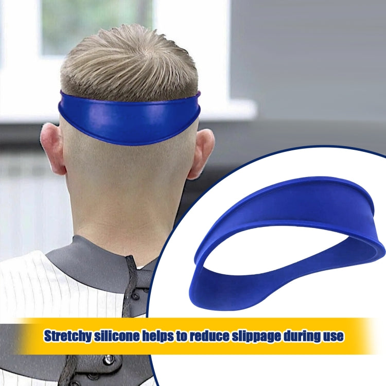Salon Neck Hair Line Guide Barber Trim Righello Capelli Strumento fai da te Strumenti per tagliare i capelli, Non-adjustable (Black), Non-adjustable (Grey), Non-adjustable (Blue), Non-adjustable (Red)