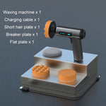 Macchina per ceratura e lucidatura per auto elettriche con display digitale wireless