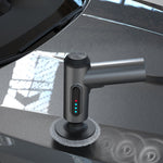 Macchina per ceratura e lucidatura per auto elettriche con display digitale wireless