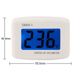 Voltmetro digitale AC 80-300V con display LCD