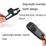 10pcs tenda aggiuntiva punto di trazione clip squalo campeggio esterno baldacchino clip antivento, 1PC (Mud-color), 1PC (Dark Green)