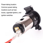 Presa accendisigari per auto Alimentazione elettrica impermeabile 120 W / 250 W Modifica 12 / 24 V Accendisigari Sede madre, Cigarette Lighter Socket
