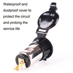 Presa accendisigari per auto Alimentazione elettrica impermeabile 120 W / 250 W Modifica 12 / 24 V Accendisigari Sede madre, Cigarette Lighter Socket