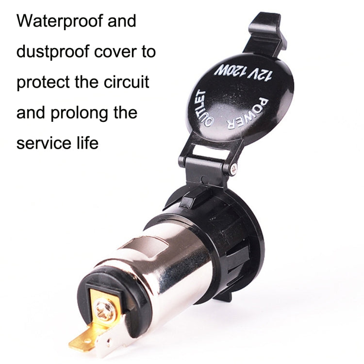 Presa accendisigari per auto Alimentazione elettrica impermeabile 120 W / 250 W Modifica 12 / 24 V Accendisigari Sede madre, Cigarette Lighter Socket
