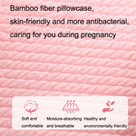 Supporto per la vita in gravidanza Cuscino in cotone Cuscino per traversine laterali Cuscino per addome rimovibile e lavabile, Pink, Green, Gray