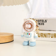 6092 Ventilatore per astronauta dei cartoni animati con cordino Mini ventola di ricarica USB portatile, 6092 Dark Gray, 6092 Light Blue, 6092 Purple, 6092 Pink