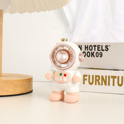 6092 Ventilatore per astronauta dei cartoni animati con cordino Mini ventola di ricarica USB portatile, 6092 Dark Gray, 6092 Light Blue, 6092 Purple, 6092 Pink