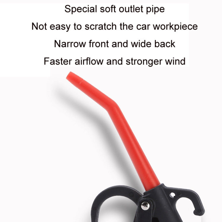 Soffiatore di polvere di plastica pneumatico ad alta pressione per la pulizia della bellezza dell'auto, Long Blow, Short Blow, Flat Blow