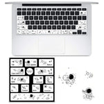 Adesivo tastiera in PVC per MacBook Air 13,3"