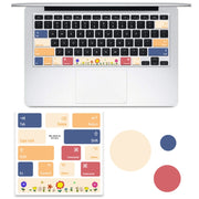 Adesivo in PVC per tastiera MacBook Air