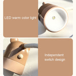 KD201 Lampada portatile da appendere al collo per leggere la luce notturna a LED, stile:, Bear (Blue+Brown), Bear (Orange+Green), Little Deer (Orange+Green), Little Deer (Blue+Brown), Bunny (Pink+Purple), Bunny (Green+Yellow), Cat (Green+Yellow)       ...