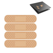 5 set di adesivi in PVC per cerotto per riparazione di graffi per auto per laptop, Band-Aid Sticker