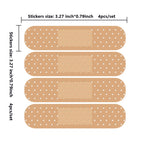 5 set di adesivi in PVC per cerotto per riparazione di graffi per auto per laptop, Band-Aid Sticker
