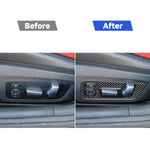 Per BMW Serie 8 G14 2019-2024 2 pezzi/set adesivi universali per la regolazione del sedile per guida a sinistra e a destra