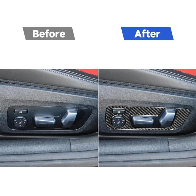 Per BMW Serie 8 G14 2019-2024 2 pezzi/set adesivi universali per la regolazione del sedile per guida a sinistra e a destra
