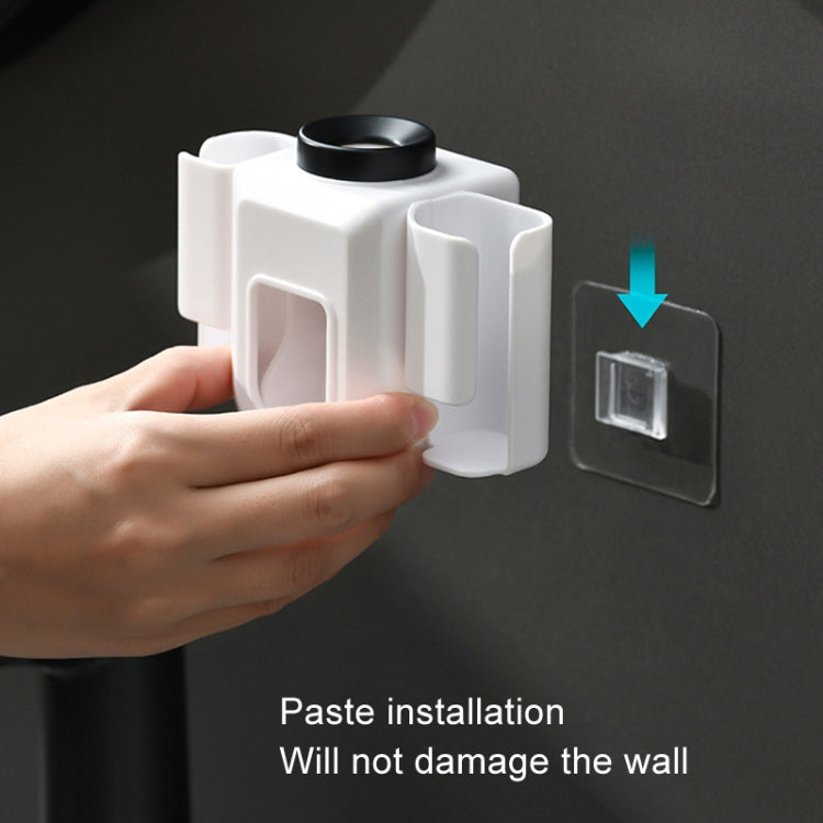 Porta spazzolino elettrico Spremi dentifricio automatico Porta dentifricio montato a parete per bagno