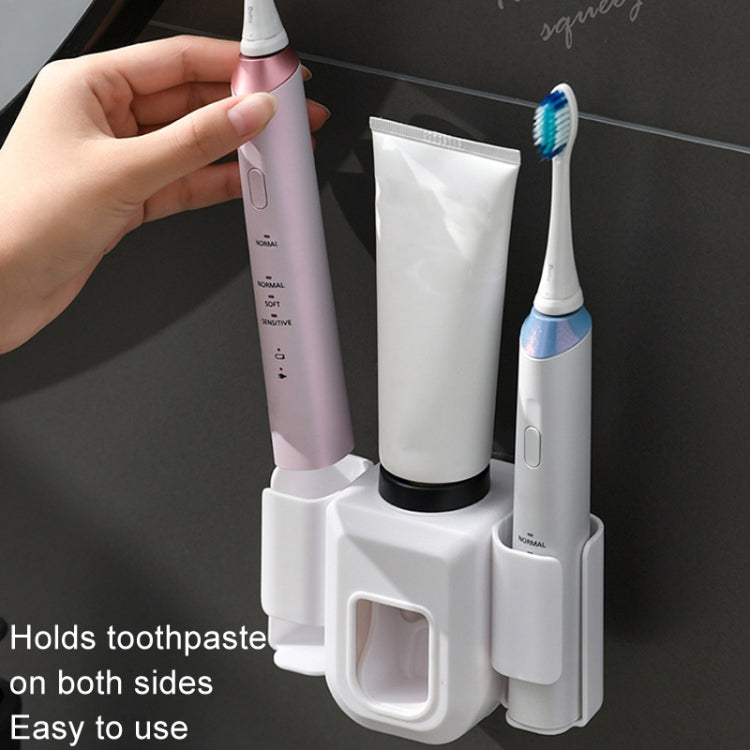 Porta spazzolino elettrico Spremi dentifricio automatico Porta dentifricio montato a parete per bagno