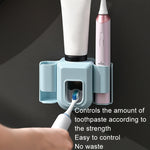 Porta spazzolino elettrico Spremi dentifricio automatico Porta dentifricio montato a parete per bagno