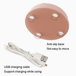 GIVELONG Lampada da tavolo retrò Ricarica USB Piccola luce notturna, Stile:, 320-1 Red, 320-2 Yellow, 320-3 Blue, 320-4 Green, 320-5 Purple, 320-6 White, 321-1 Red, 321-2 Yellow, 321-3 Blue, 321-4 Green, 321-5 Purple, 321-6 White, 322-1 Red, 322-2 Yell...