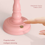 GIVELONG Lampada da tavolo retrò Ricarica USB Piccola luce notturna, Stile:, 320-1 Red, 320-2 Yellow, 320-3 Blue, 320-4 Green, 320-5 Purple, 320-6 White, 321-1 Red, 321-2 Yellow, 321-3 Blue, 321-4 Green, 321-5 Purple, 321-6 White, 322-1 Red, 322-2 Yell...