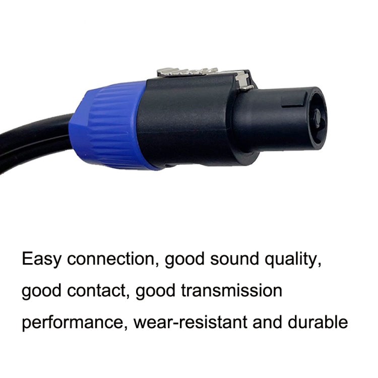 Cavo audio 4 conduttori maschio-maschio 0,5-15 metri