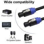 Cavo audio 4 conduttori maschio-maschio 0,5-15 metri