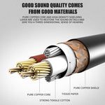 Cavo bilanciato XLR mini femmina a mini femmina audio