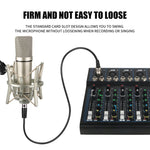 Cavo bilanciato XLR mini femmina a mini femmina audio
