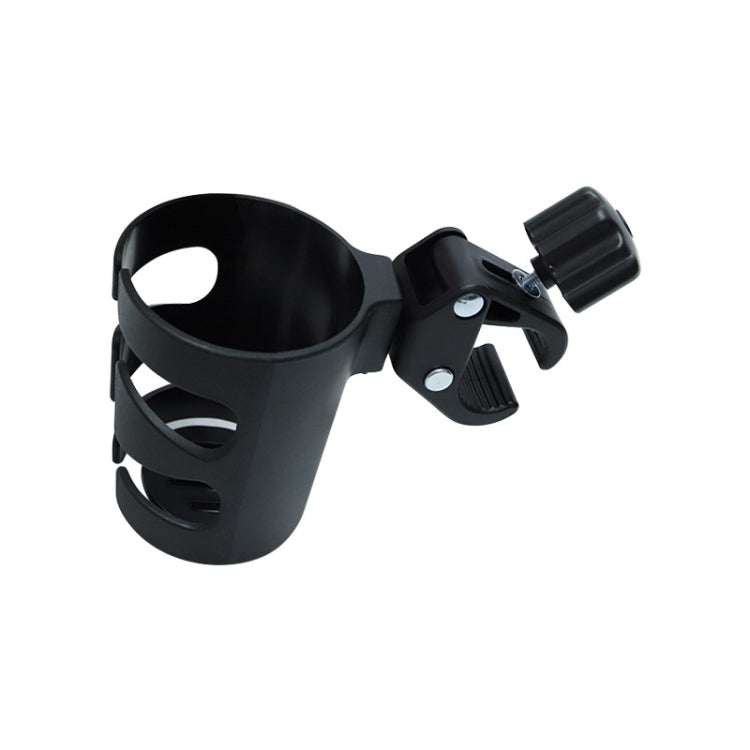 Portabicchieri per passeggino Portabottiglie universale girevole a 360°, Cup Holder Black