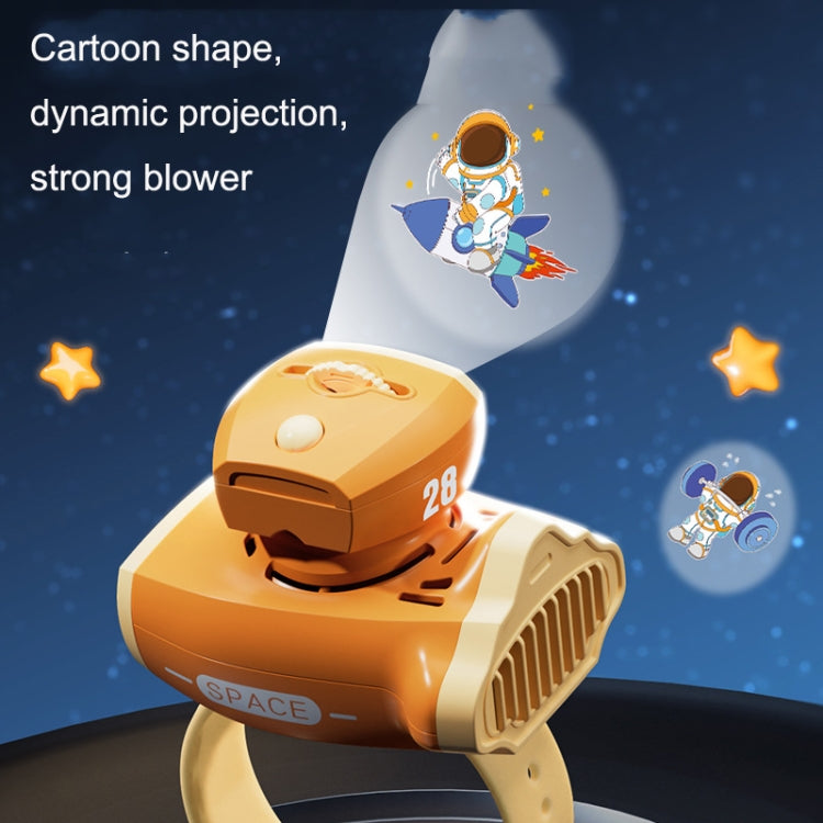 Ventilatore da polso bambini con proiezione USB