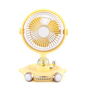 Ventilatore per animali domestici carino Ventilatore per luce notturna da tavolo USB
