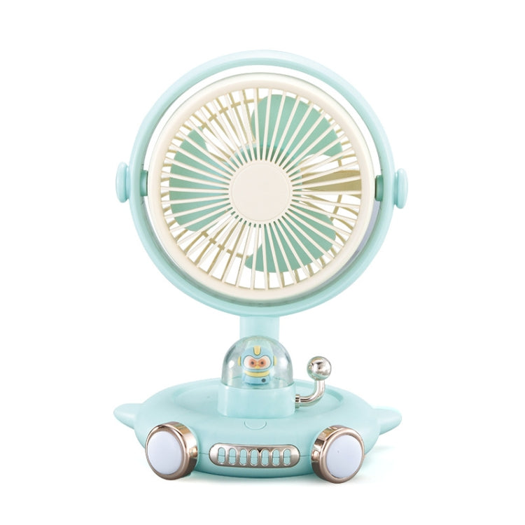Ventilatore USB da tavolo con luce notturna per animali domestici