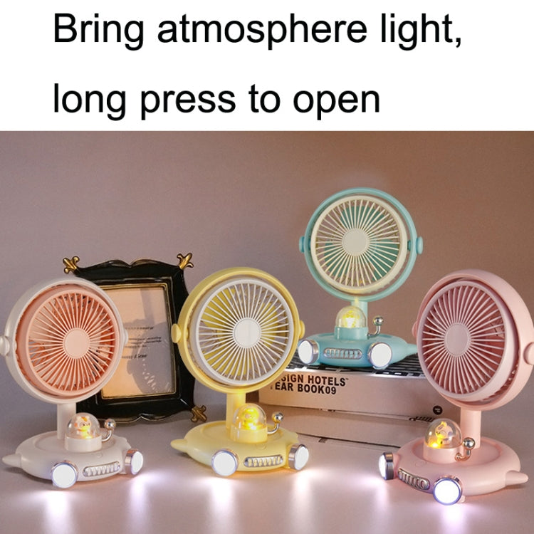 Ventilatore USB da tavolo con luce notturna per animali domestici