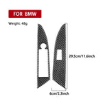 Per BMW Serie 8 G14 2019-2024 2 pezzi/set adesivi per sollevamento vetri convertibili con guida a sinistra, Left-hand Drive