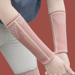 1 paio di protezioni da polso per protezioni da pallavolo Protezioni per braccia estese sportive, dimensioni:, S (Pink), M (Pink), L (Pink), S (Black), M (Black), L (Black)
