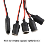 Caricabatteria da auto per accendisigari automatico ad alta potenza 4 in 1, 4 Holes Cigarette Lighter