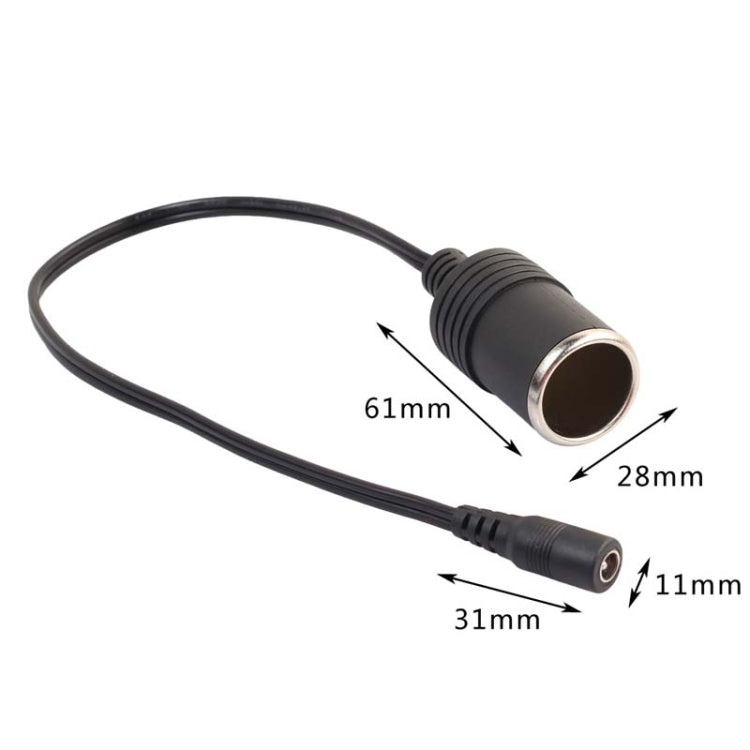 2 pz DC5.5x2.1mm Spina Per Accendisigari Sede Madre Con Cavo di Alimentazione CC, DC 5.5 x 2.1mm Plug