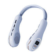 S57 Outdoor Sports RGB Ventilatore da appendere al collo Mini ventilatore portatile USB senza lama pieghevole, S57 Clove purple, S57 Element White, S57 Mint Green