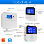 Sensore temperatura e umidità Tuya WiFi con display LCD 2,9"